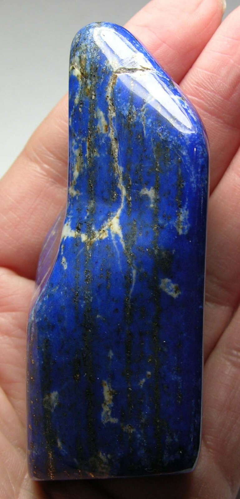 170g Afghanistan 100% Natural Tumbled Rough Lapis Lazuli Specimen 6.0oz 78mm