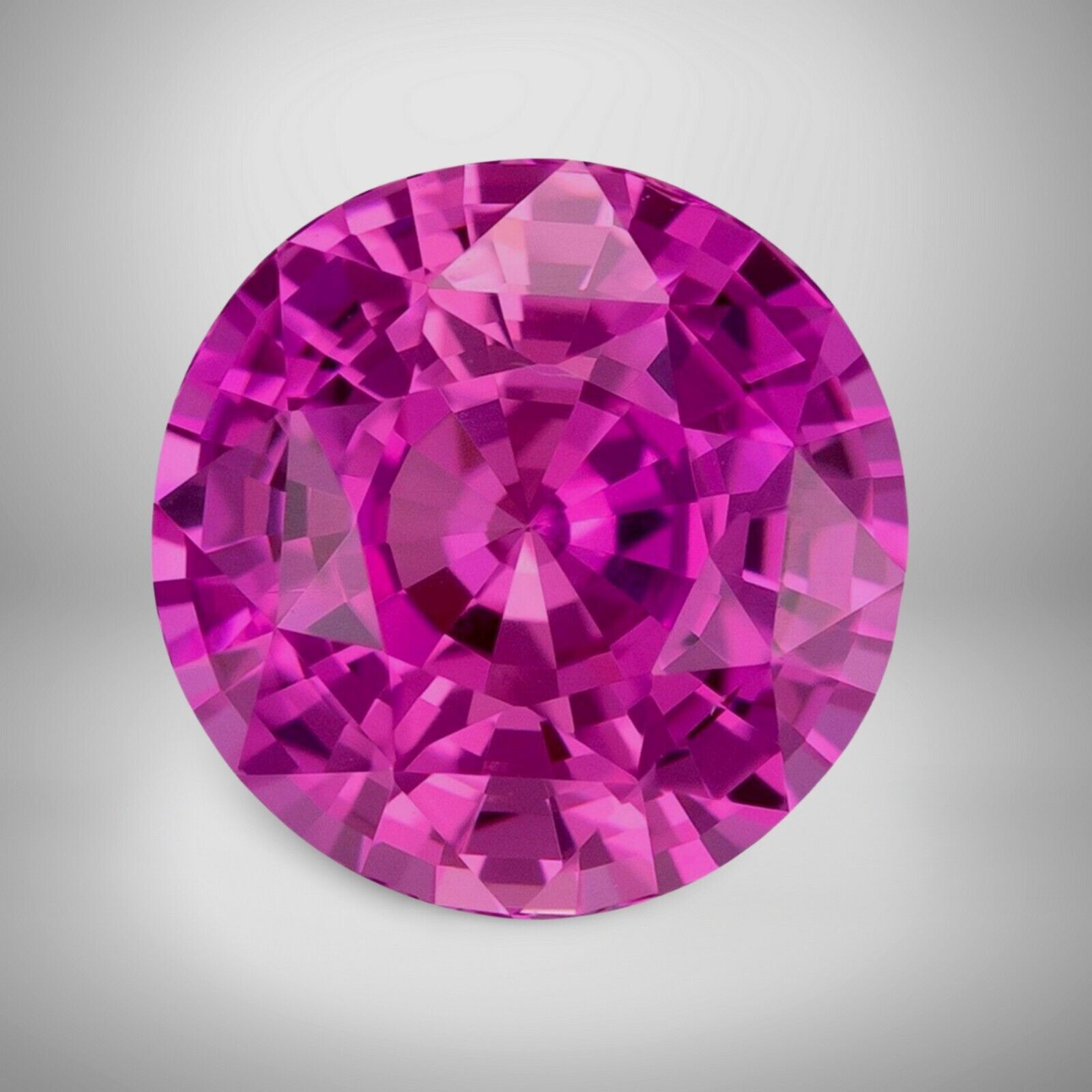 Pink Sapphire Round Cut Gemstone 0.20 Cts – 4 mm Flawless Loose Gem