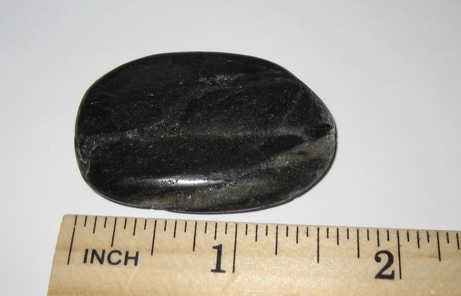 1.6″ TUMBLED POLISHED ‘ISUA STONE’ (OLDEST STONE) MINERAL GREENLAND 17.3grams *1