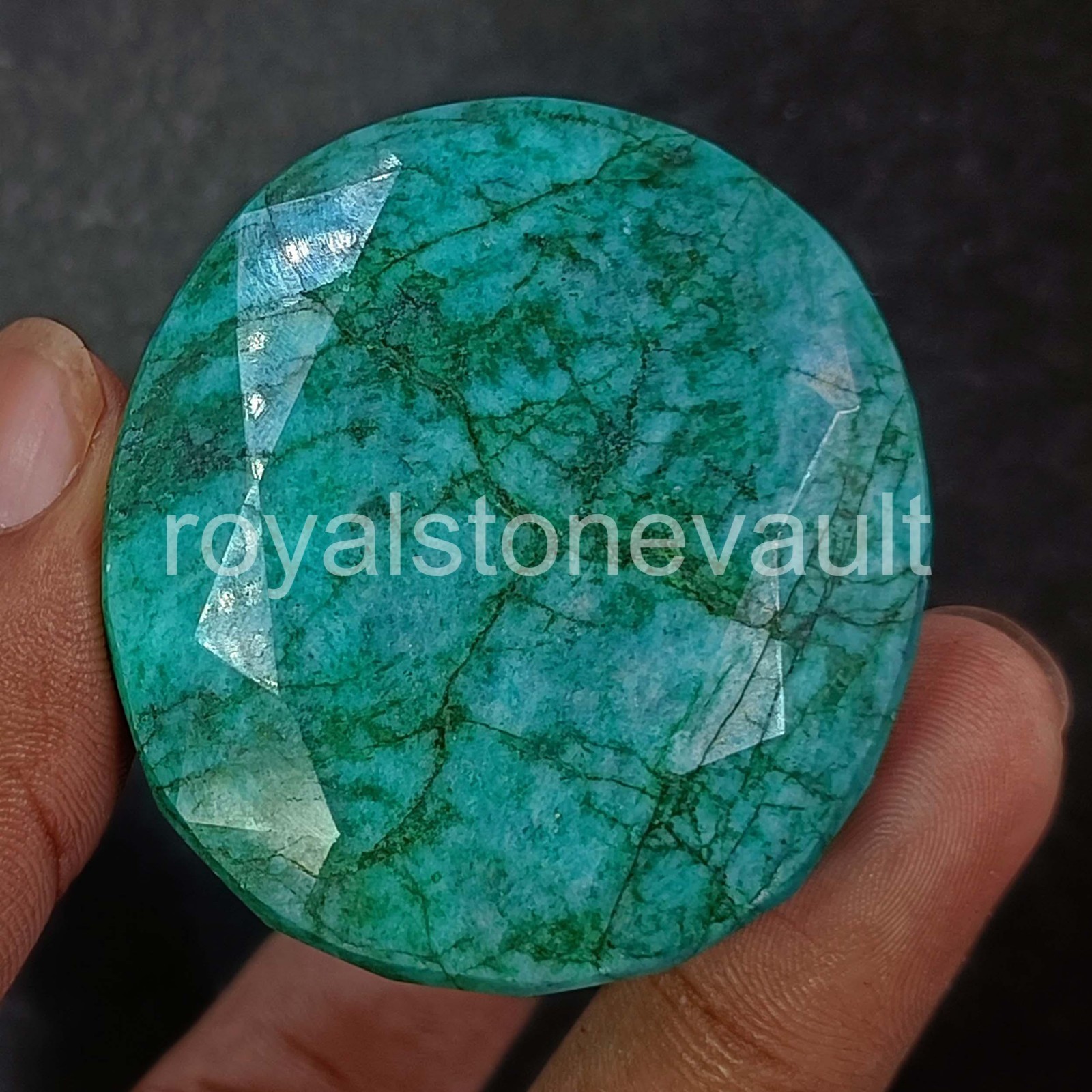 337.00 Ct Oval Cut Natural Green Emerald IGL Certified Opaque Loose Gems 5AOI