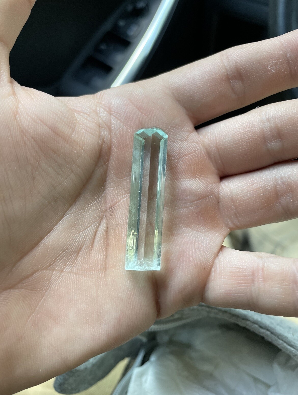 Aquamarine Natural Untreated Color Beryl Shigar Valley Pakistan