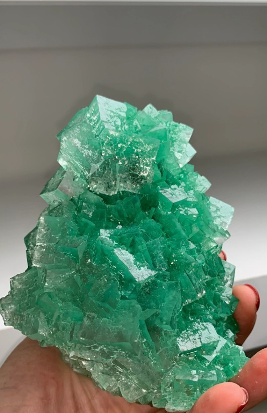 Very High-Grade Green Halite with Exceptional Luster