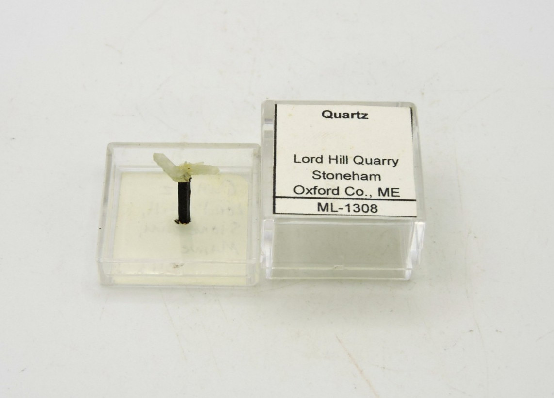 Quartz Old Stock Micromount Mineral Specimen *Maine*