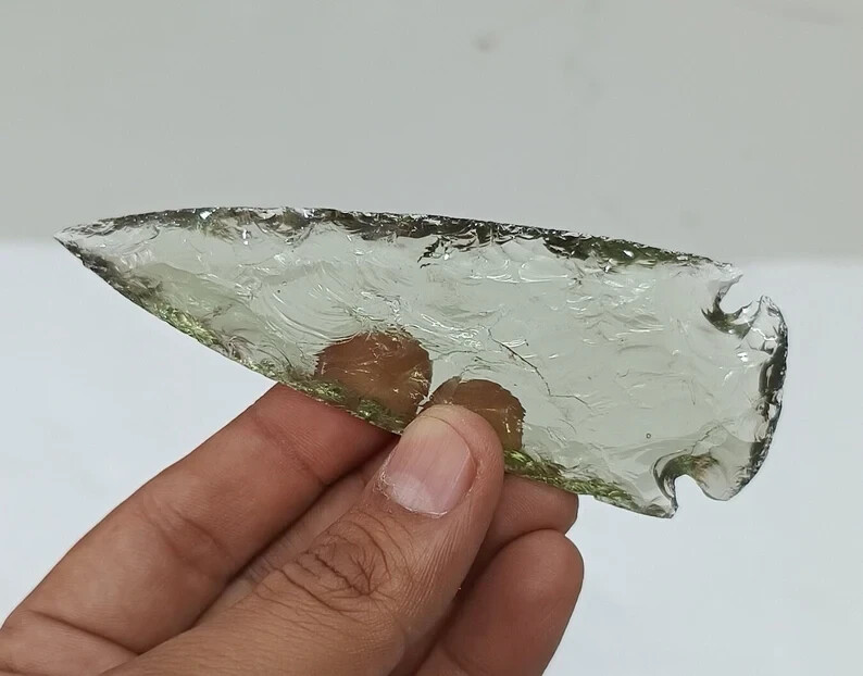 Smoky Quartz Spearhead Arrowhead Crystal – Large Healing Gemstone for Jewelry