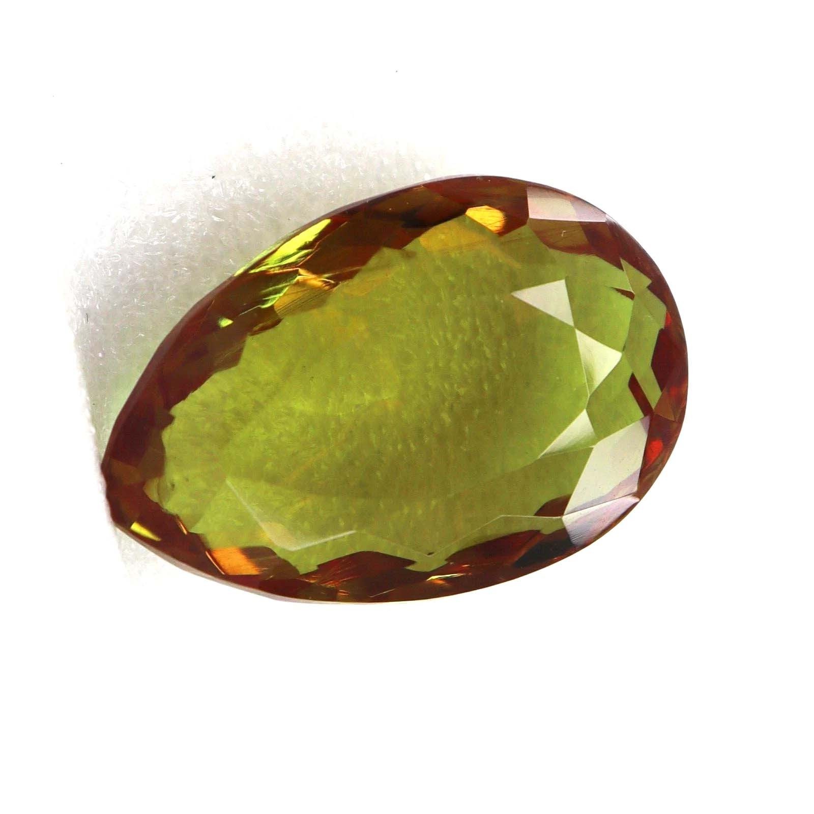 9 Ct Natural Pear Cut Brazilian color-change Alexandrite Certified Loose Gems
