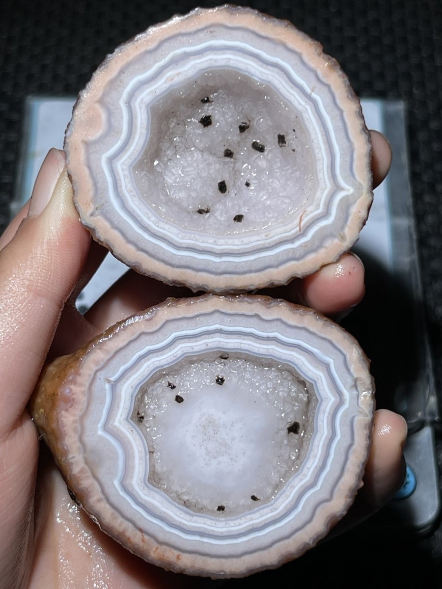 Rough Unpolished pink China Agate Achat Nodule Specimen Xuanhua Hebei 201g 51