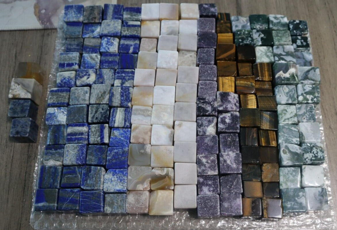 HUGE!!!! MIXED MATERIAL CUBE BUNDLE 148 CUBES INCLUDED! OVER 10 POUNDS!
