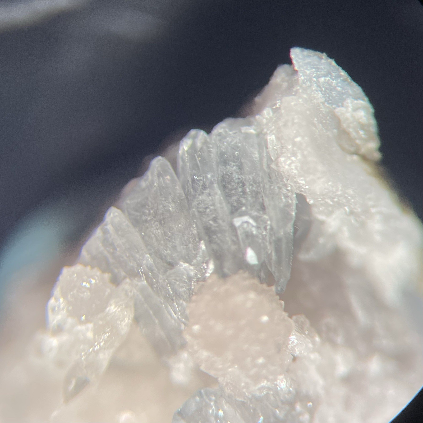 Celestine / Celestite Crystal Micro Casey Co KENTUCKY USA