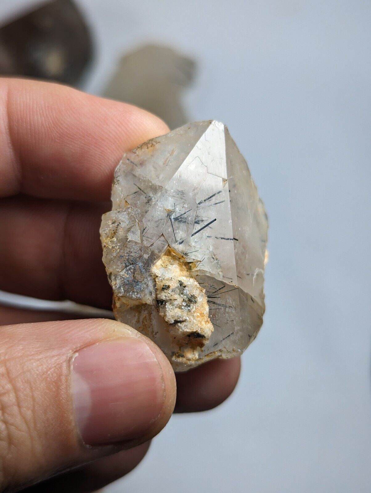 900grams Aegirine, Rutile & Astrophyllite Included Quartz Crystals Lot