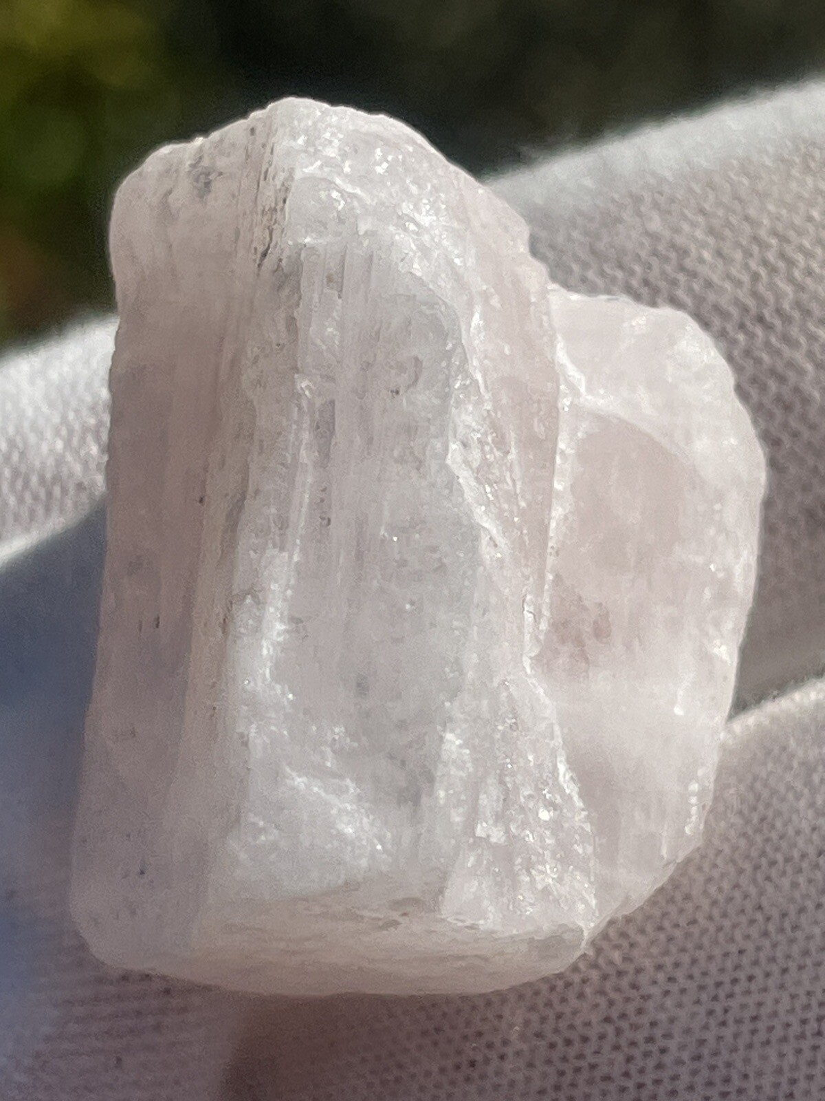 Magical , High Vibration PINK BERYLLONITE – Extremely Rare