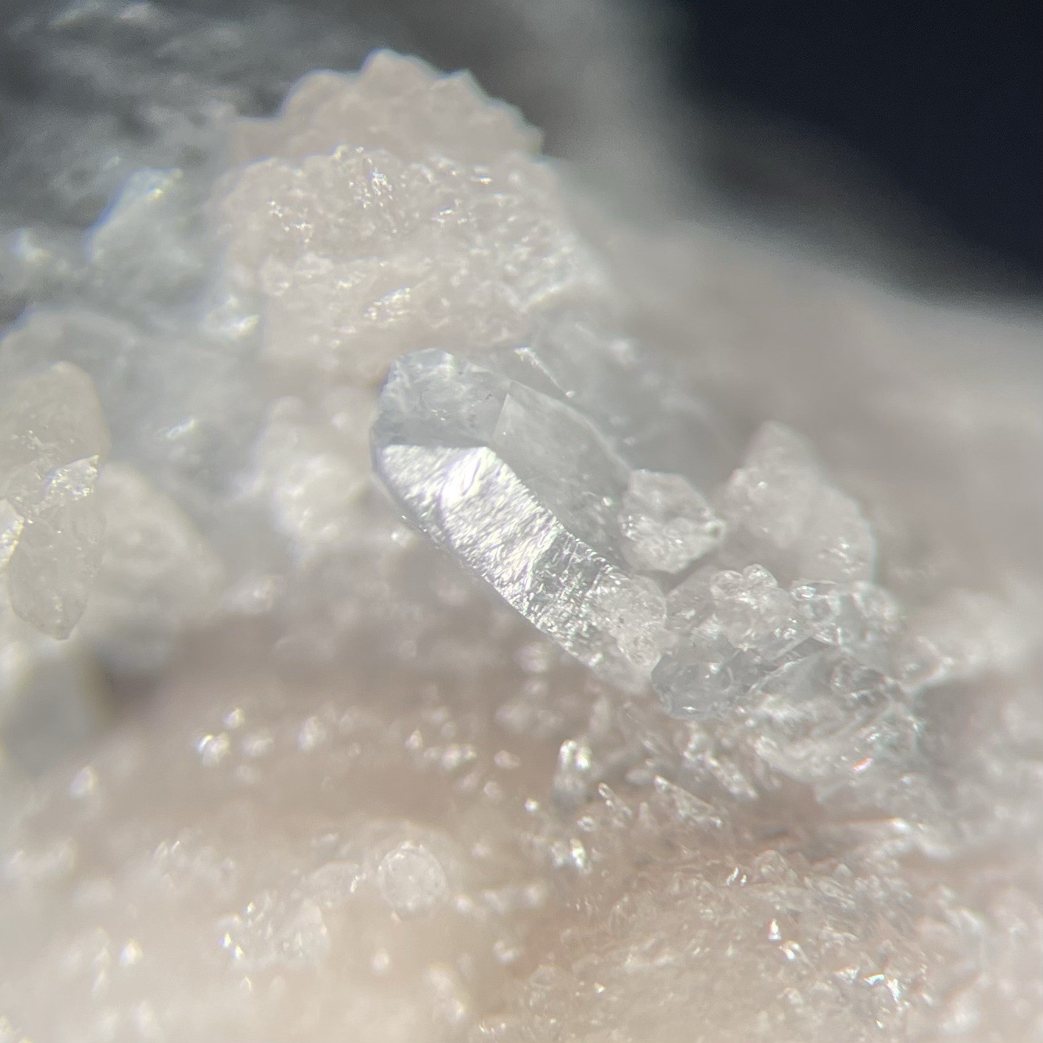 Celestine / Celestite Crystal Micro Casey Co KENTUCKY USA