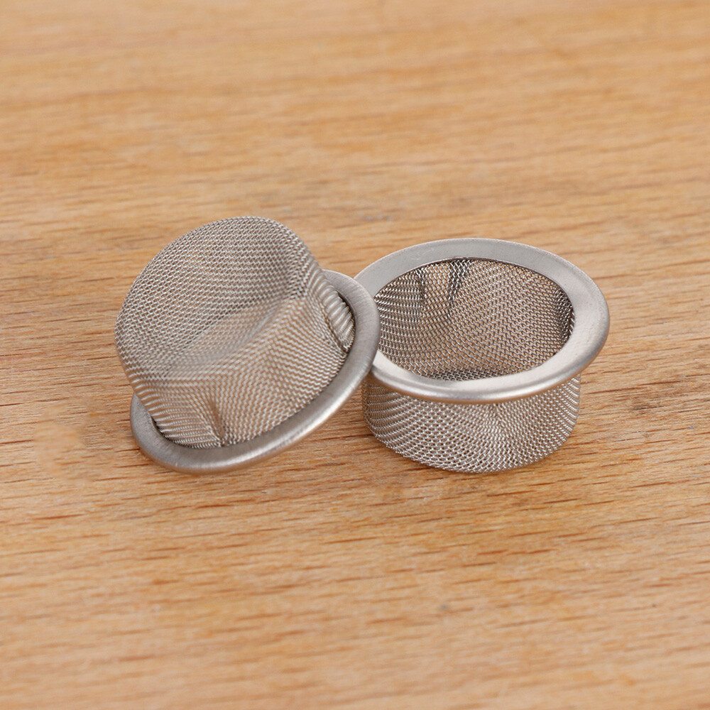 Tobacco Smoking Pipe Metal Filter Screen Stainless Steel Mesh Concave Bowls AA+