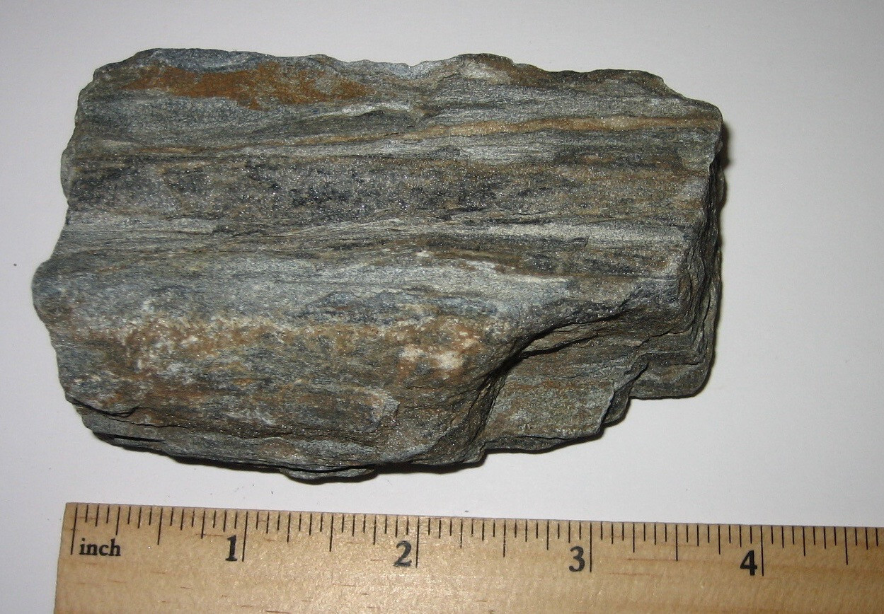 3.8″ RARE NATURAL ROUGH ISUA STONE (OLDEST STONE) MINERAL GREENLAND ~ 303.6g *4