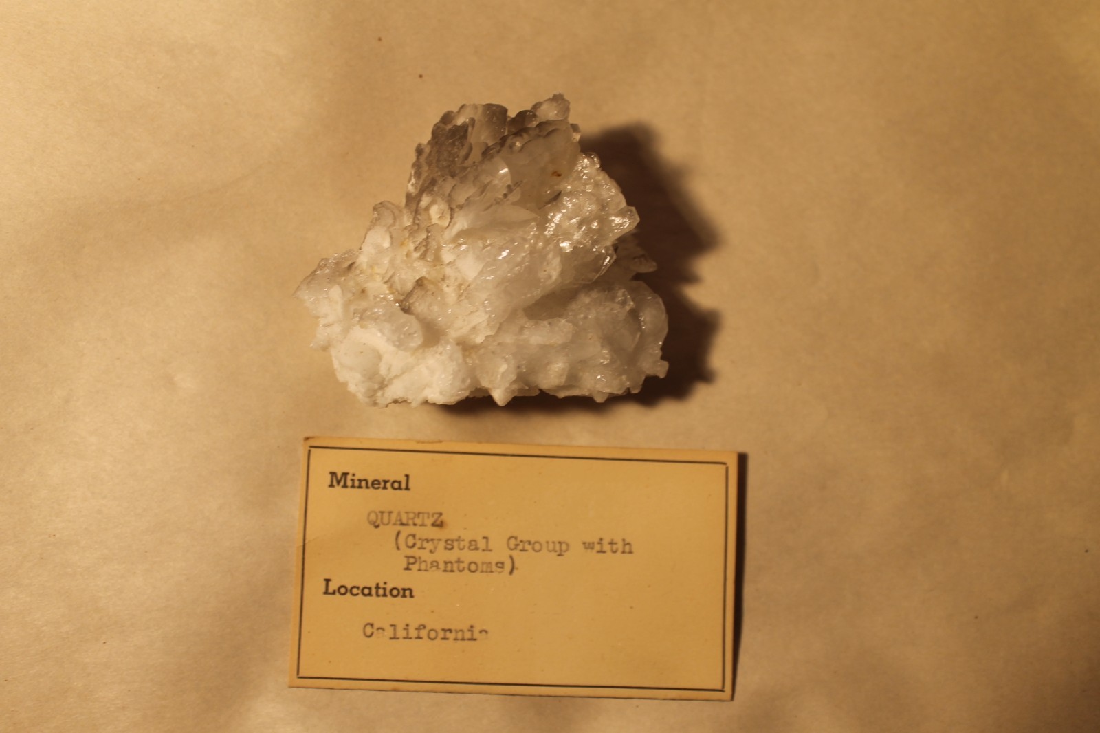Phantom Quartz Specimen – California