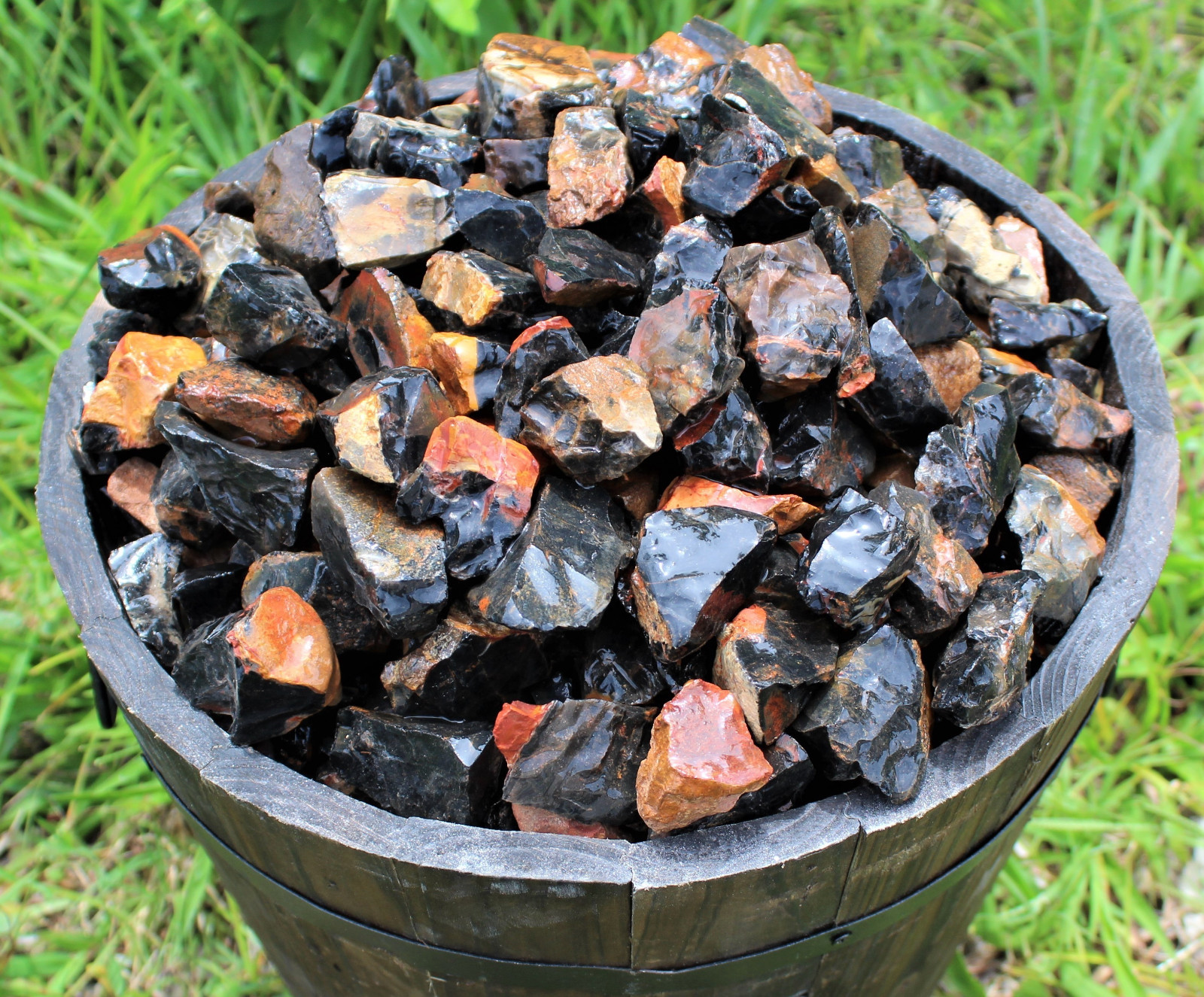 500 Carat Lot Bulk Natural Rough Black Onyx Rock (Crystal Healing Raw) 100 Grams