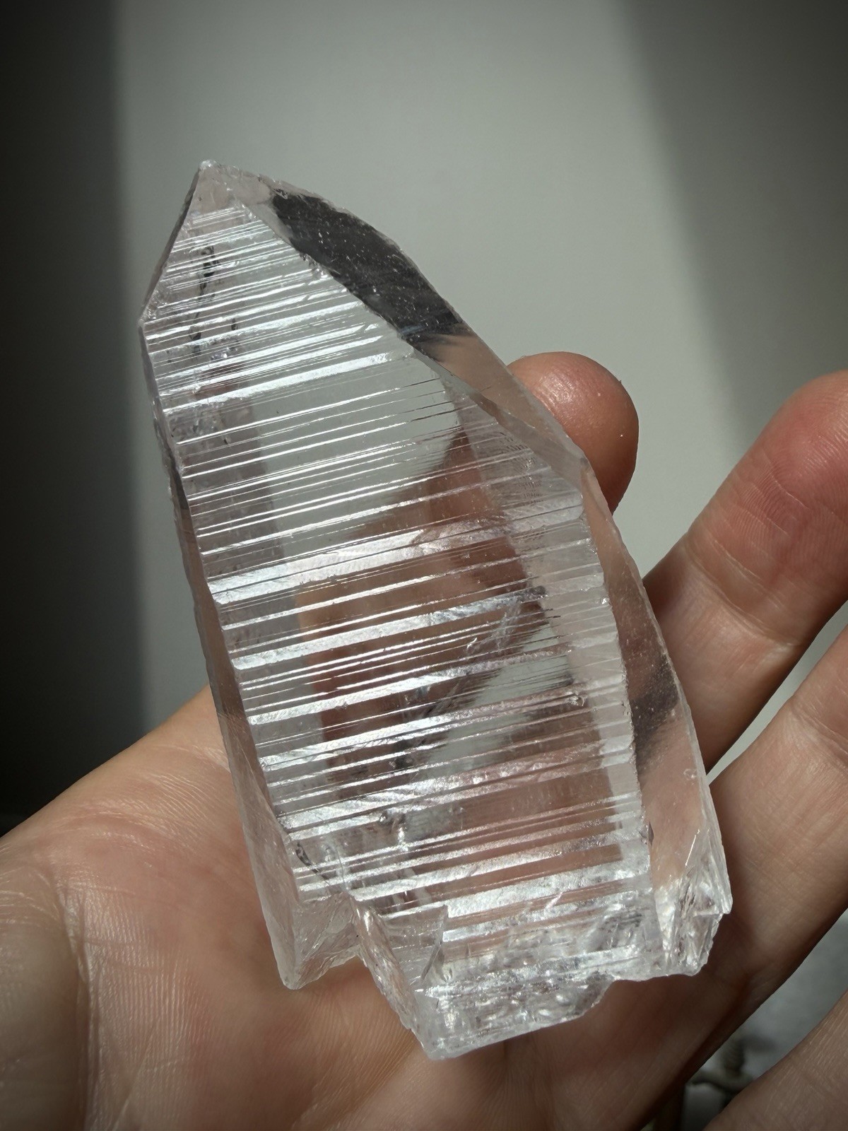 Lemurian Quartz Crystal Optical Quartz Self Healed Quartz Brazil Crystal