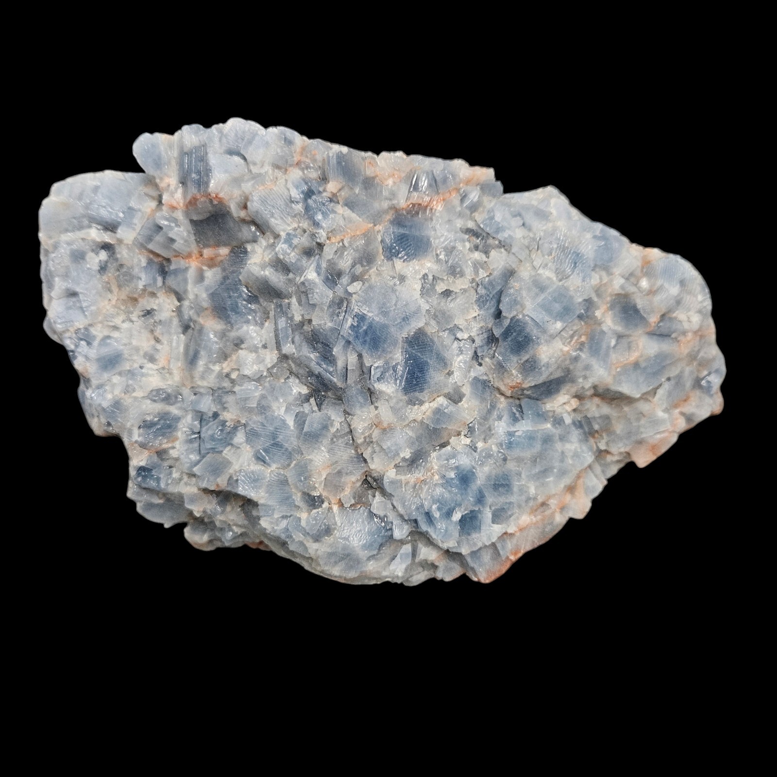 Natural Blue Calcite Healing Crystal Rock Cluster Specimen 8″x4.5″ 6lbs 11.3oz