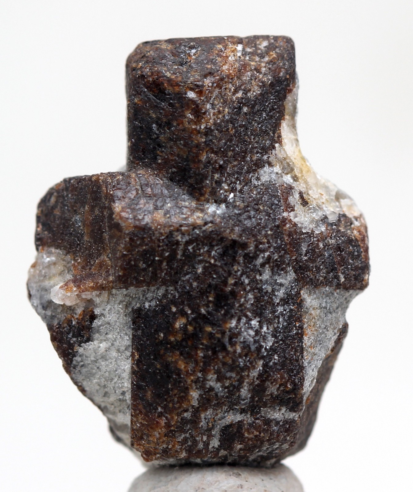 STAUROLITE Crystal Mineral Specimen Cluster Fairy Cross KEIVY RUSSIA