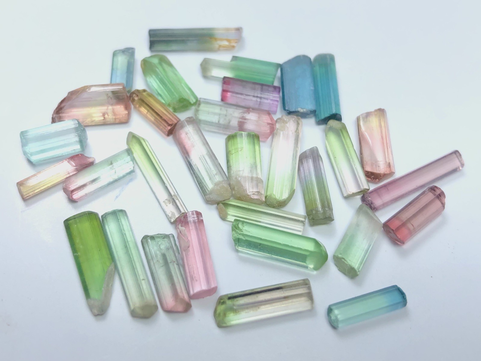 Natural Multiple Colour Tourmaline Jewellery Size Lot