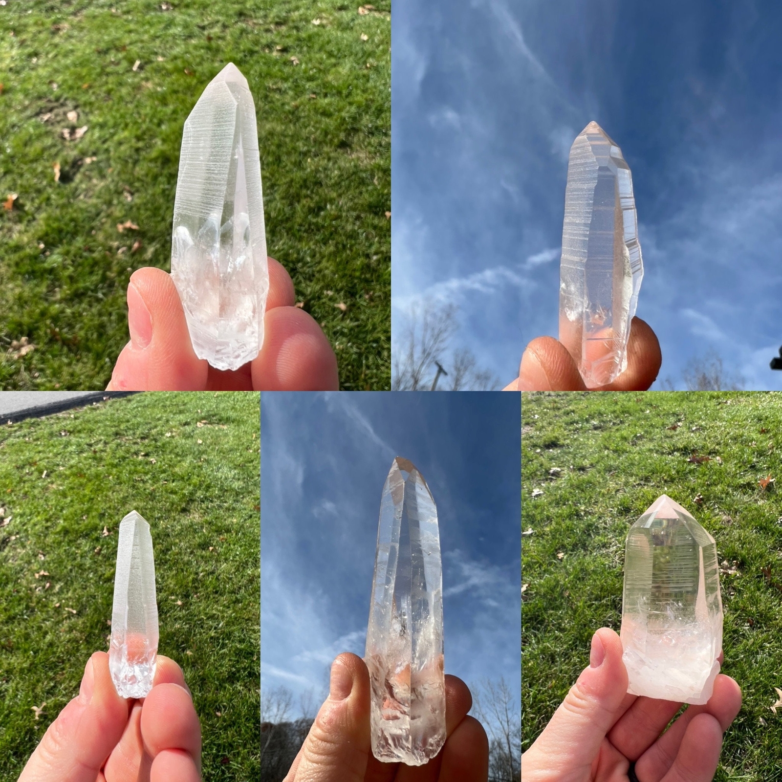 Lemurian “Seed” Quartz Crystal Point, Lemurian Quartz from Minas Gerais, Brazil
