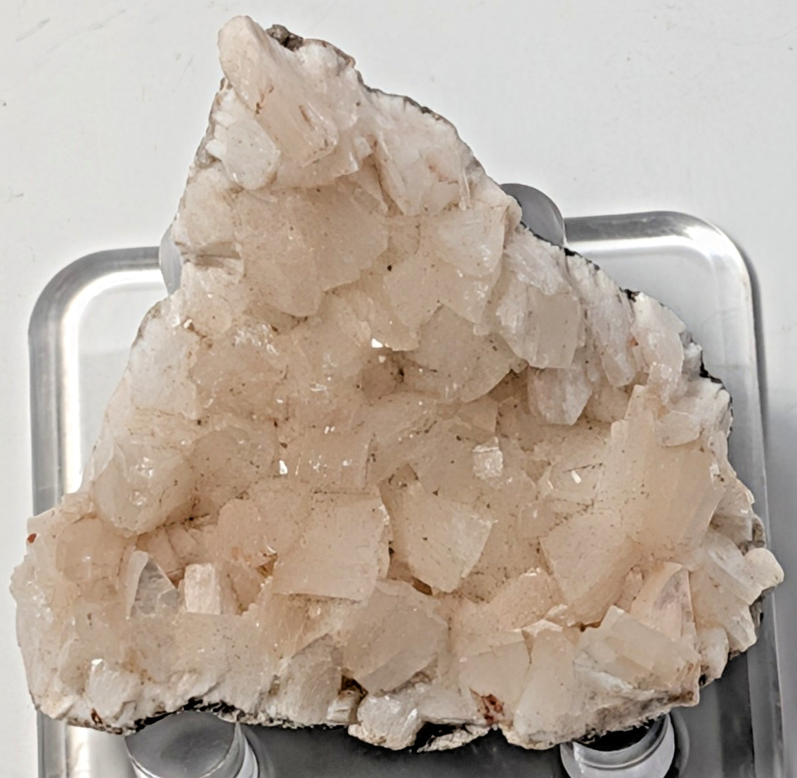 Heulandite Peach Crystal Cluster NICE Lonavala India Zeolite Specimen 23.9g