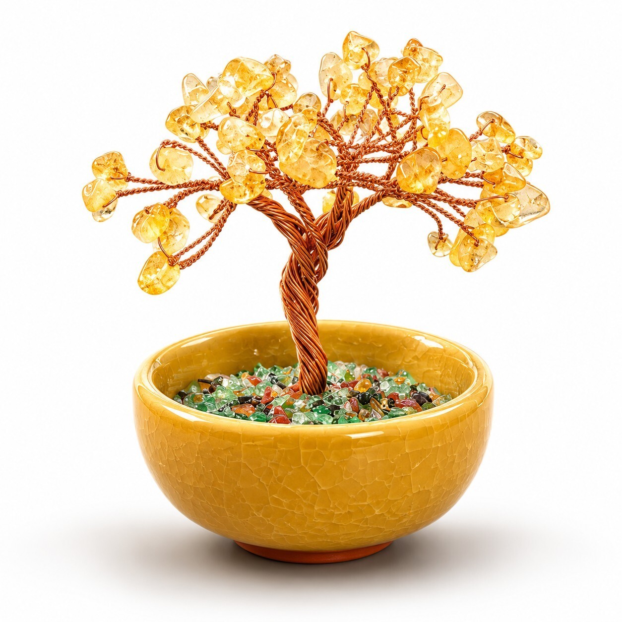 3″ Citrine Gemstone Tree