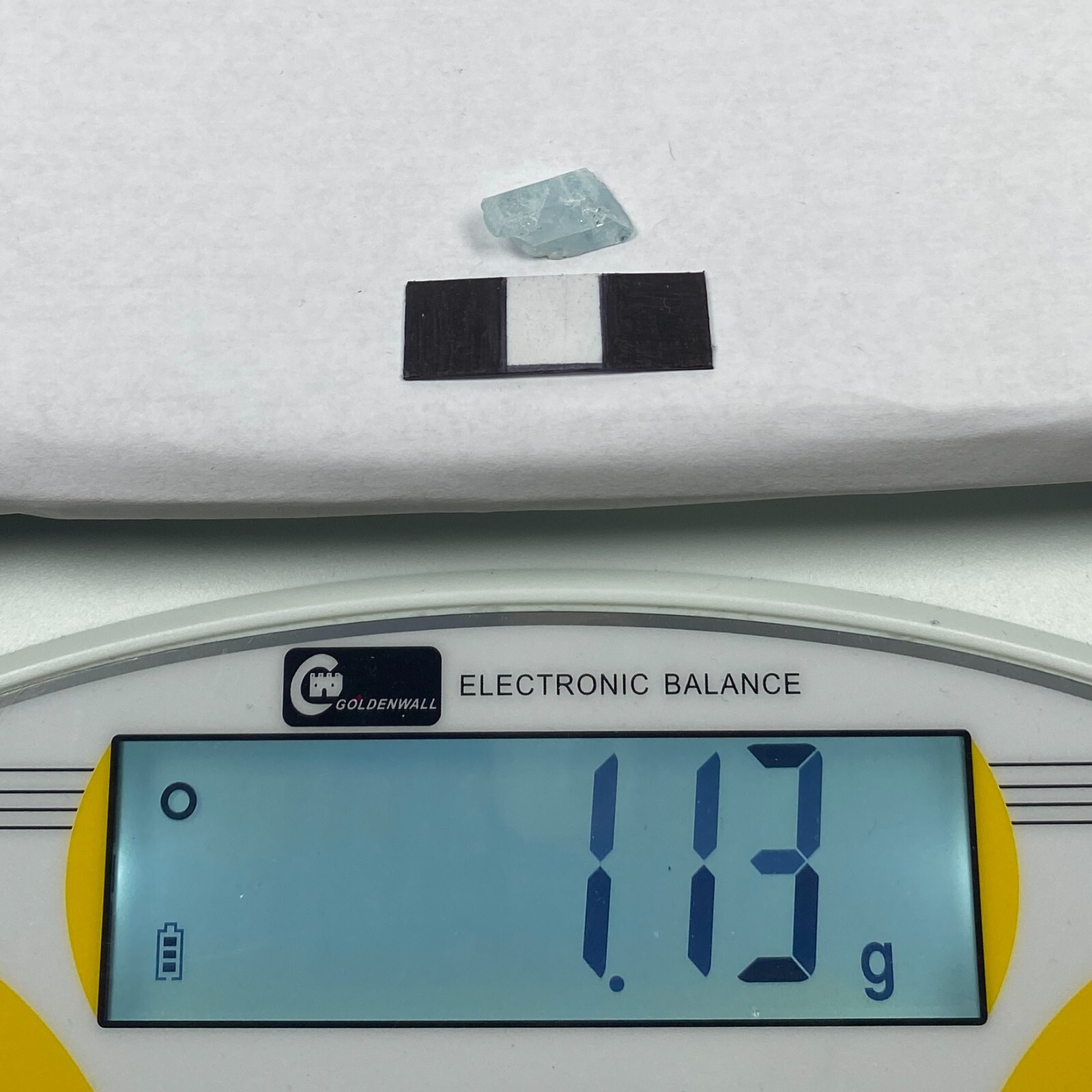 EUCLASE BLUE GEM CRYSTAL!! Gachalá, COLOMBIA 5.7 Carats / 1.13 grams