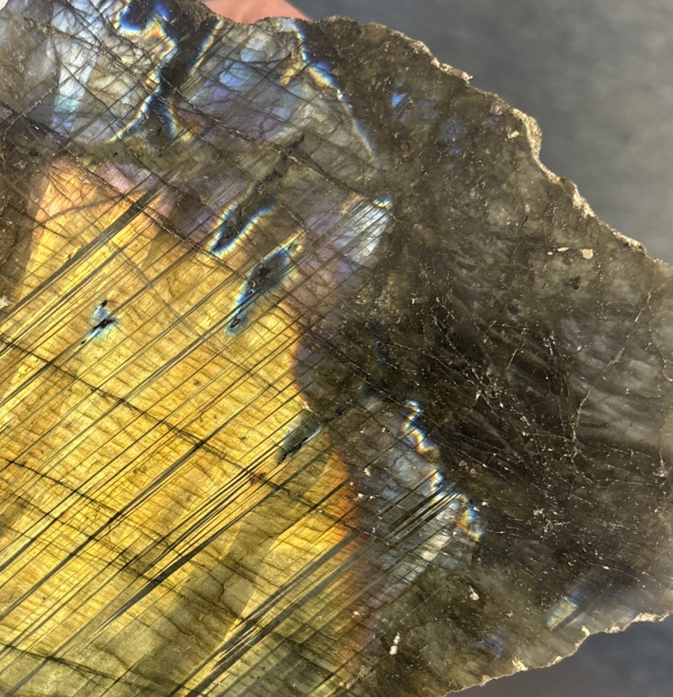 Labradorite Polished Face Madagascar 790 grams
