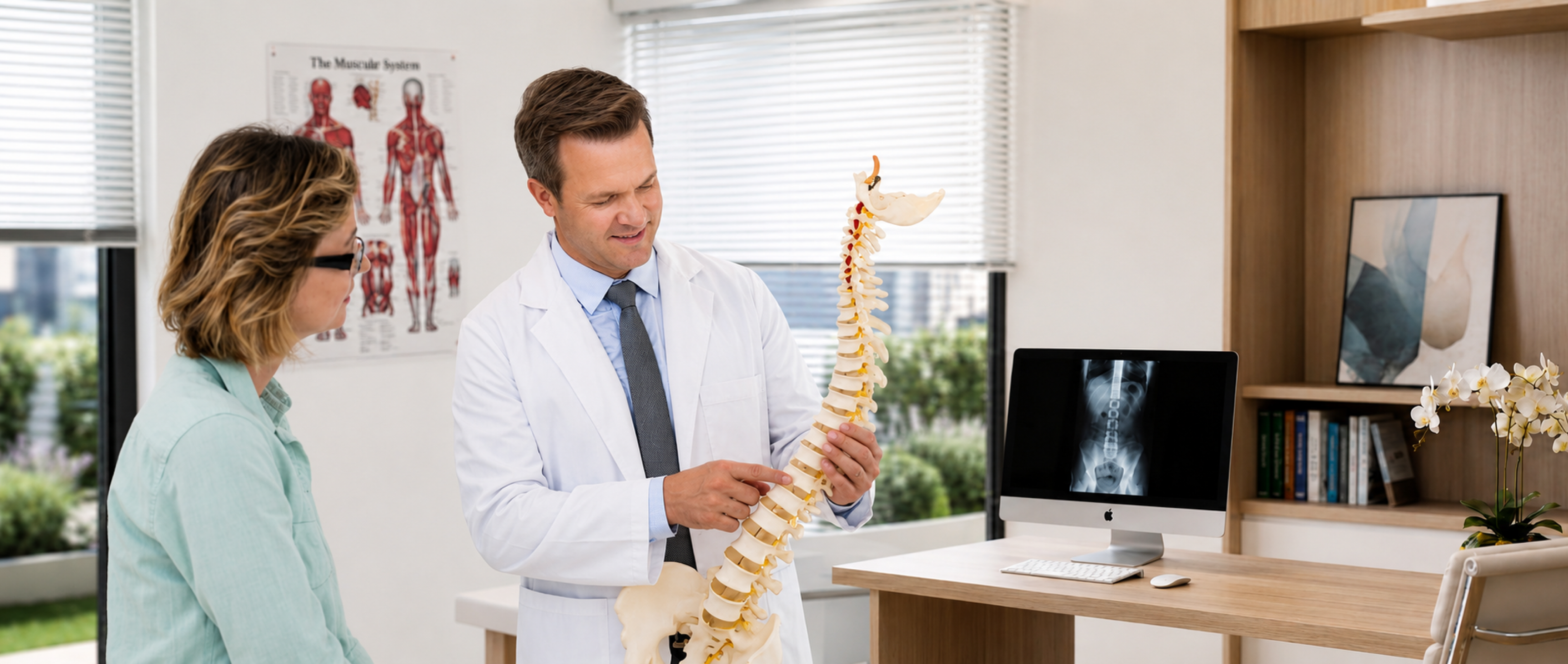 Robotic spine surgery and advanced planning
